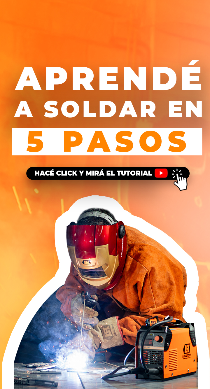 Aprendé a soldar en cinco pasos 